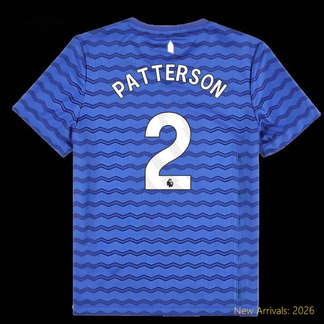 Premium Kids Everton Patterson Jersey 2025-2026 Stretchy