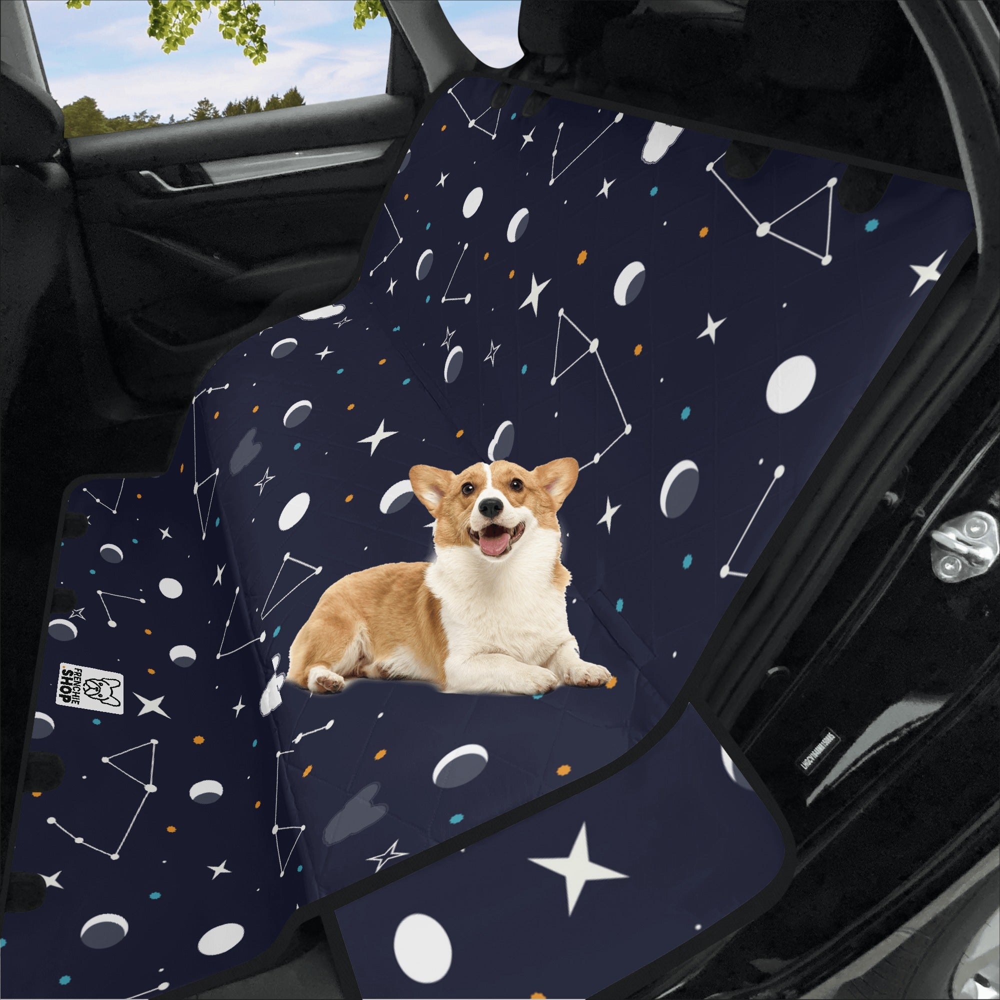 Devan - Frenchie Car Pet Seat Covers For French Bulldog Pet Gear