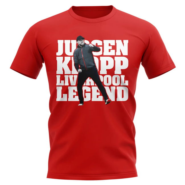 Replica 2025-2026 Liverpool T-shirt Jurgen With Limited Edition Design