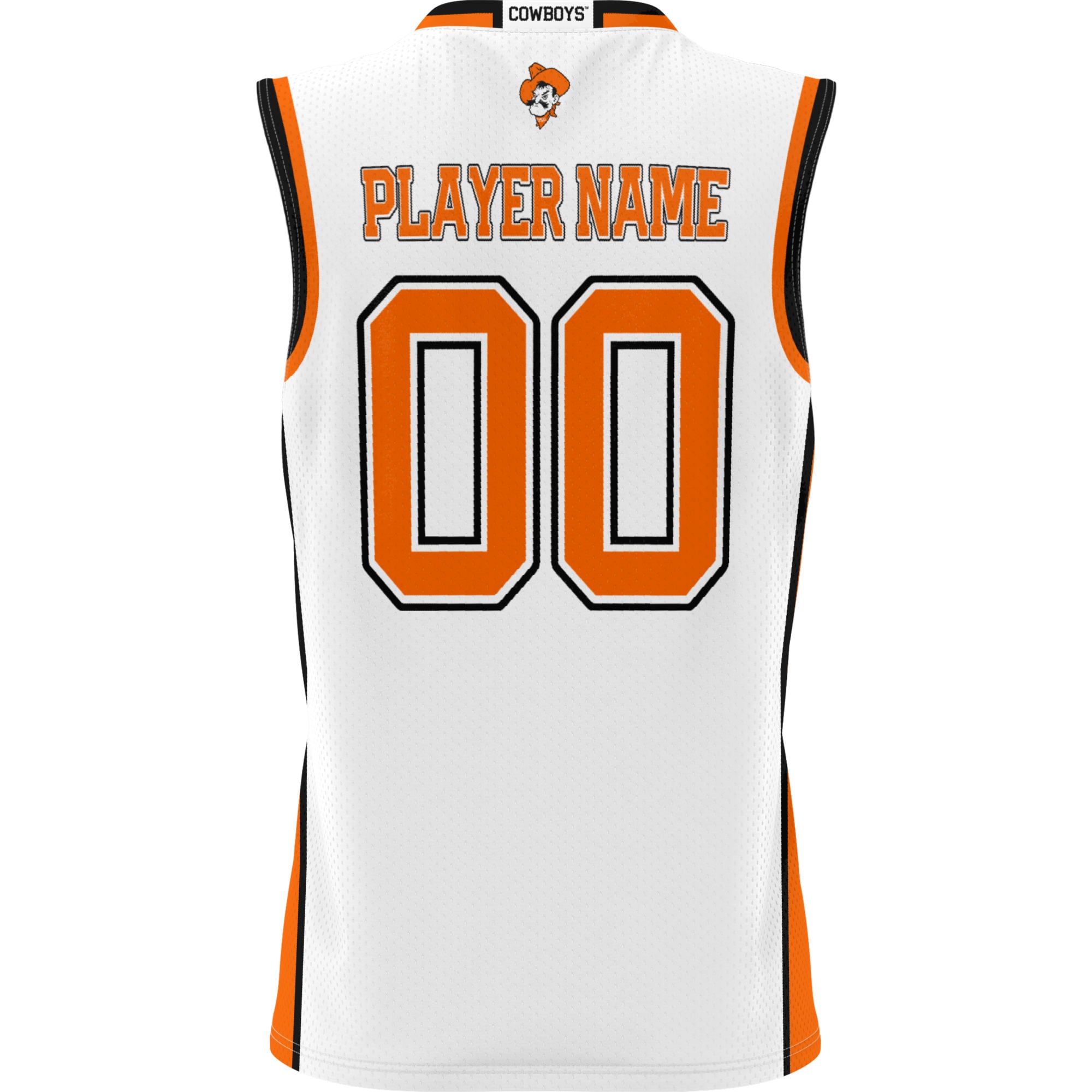 [NJP] Oklahoma State Cowboys GameDay Greats Youth NIL Pick-A-Player Lightweight Women's Basketball Jersey - White
