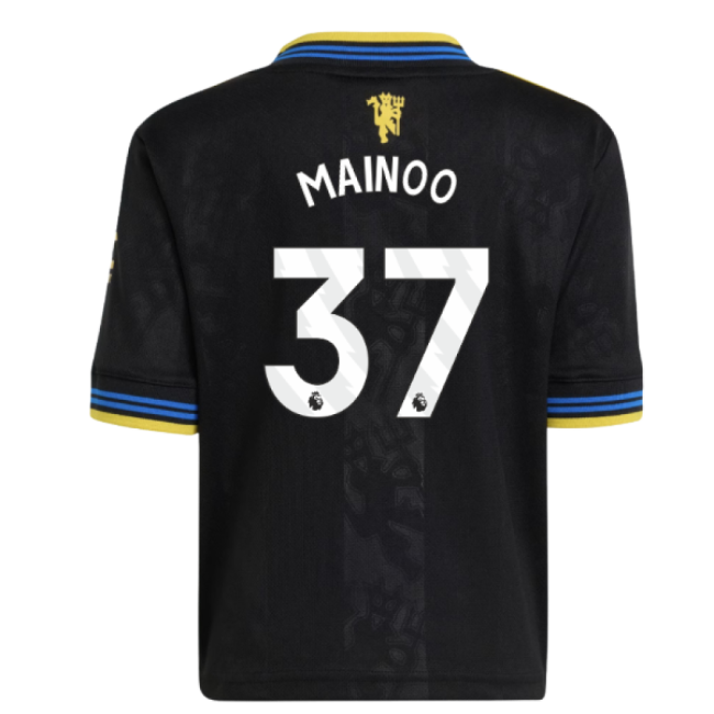 2025-2026 Manchester United Third Mini Kit (Mainoo 37)