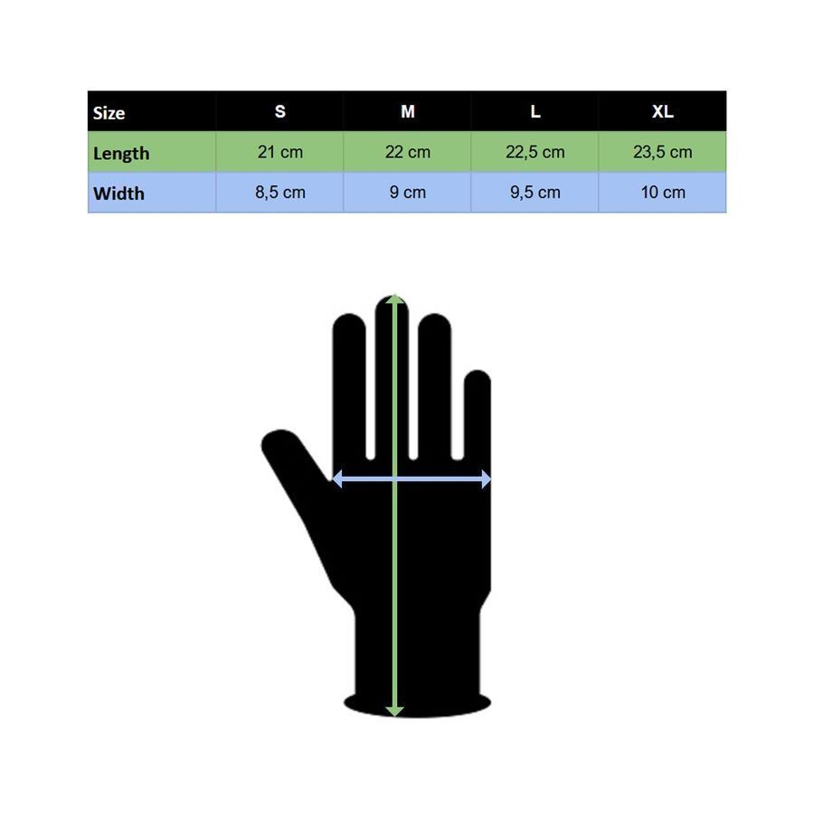 Norway Nff Player Gloves Warm Blue For Algeria Football Fans