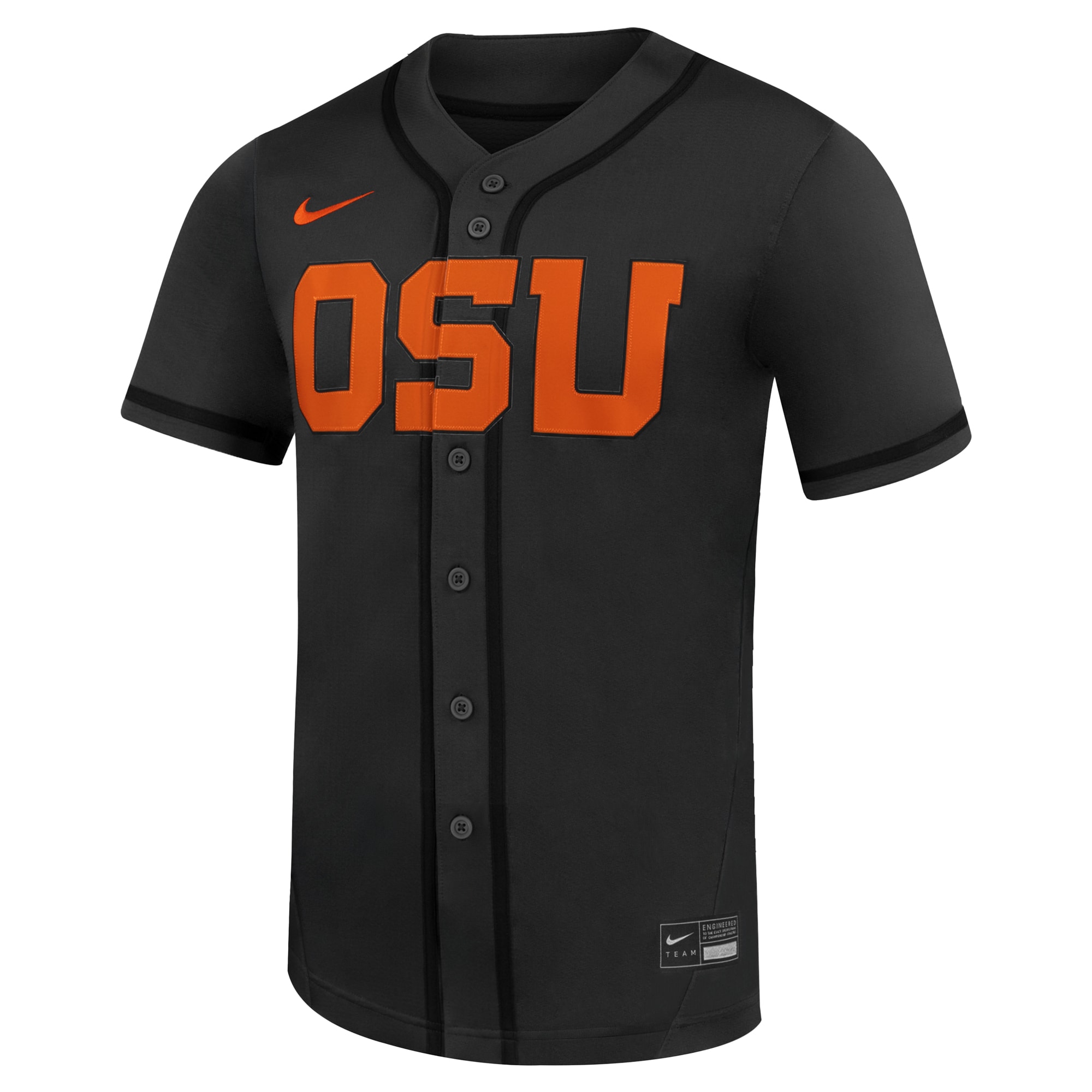[NJP] Oregon State Beavers Unisex Replica Softball Jersey - Anthracite