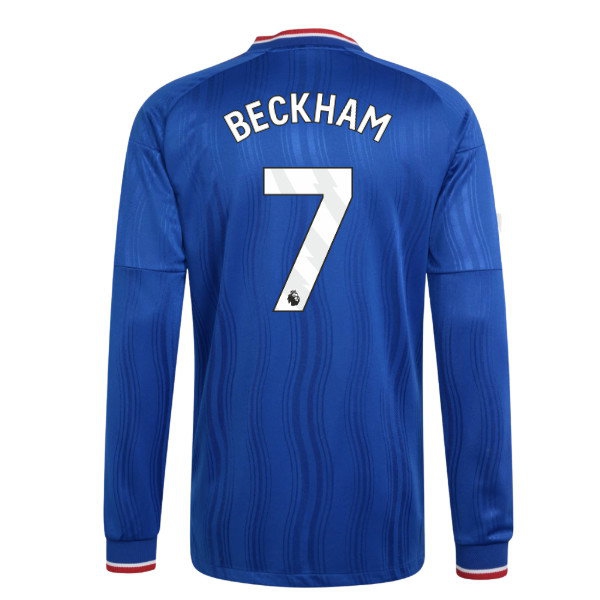 [DDJ] 2026 2027 Man Utd Long Sleeve Shirt Away Authentic Apparel (Beckham 7)