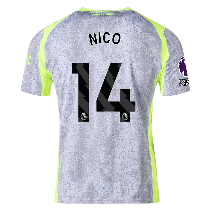 Manchester City Nico 2025-2026 UCL Third Jersey – Authentic Shirt