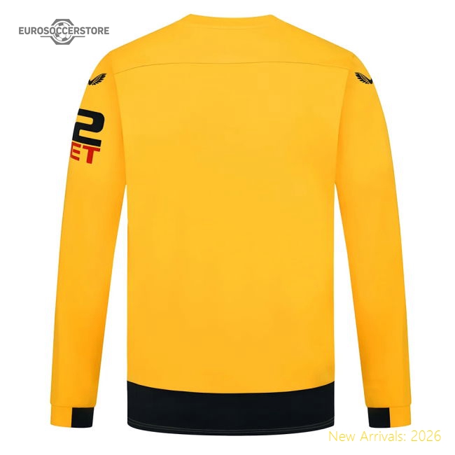 2022-2023 Wolves Long Sleeve Home Shirt Tottenham Fan Merchandise