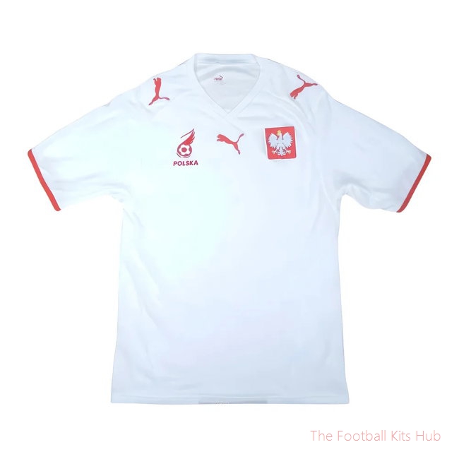 Poland 2008-09 Home Shirt (XXL) (Excellent) (Lewandowski 18)