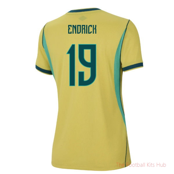 Elite Brazil 2026-2027 Home Shirt (Womens) (Endrick 19)