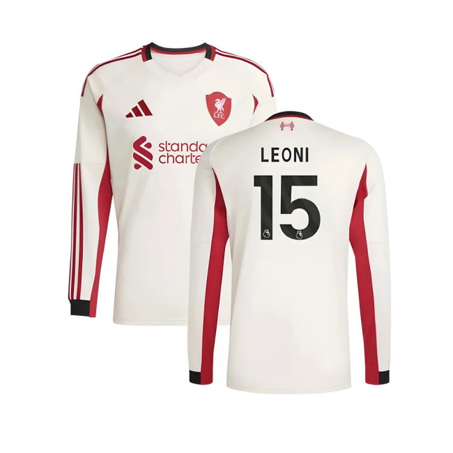 Exclusive 2025-2026 LIV Away Official Leoni 15 - Adults EPL Shirt#224