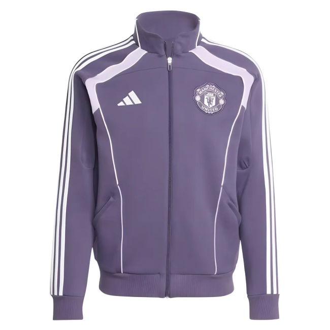 2025-2026 Man Utd UBP Double Knit Track Top (Trace Purple)