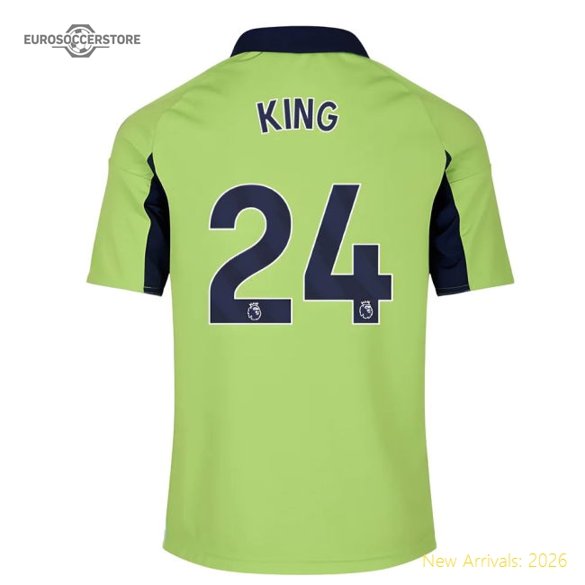 Official 2025-2026 Fulham Away Shirt - Kids (king 24) - Premium