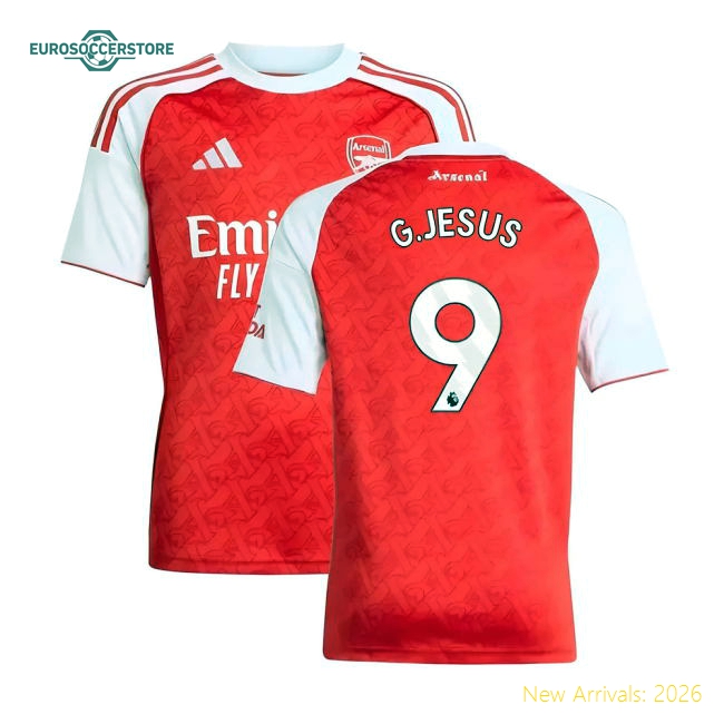 Arsenal Kids G.jesus Kid-approved Jersey Dri-fit Breathable
