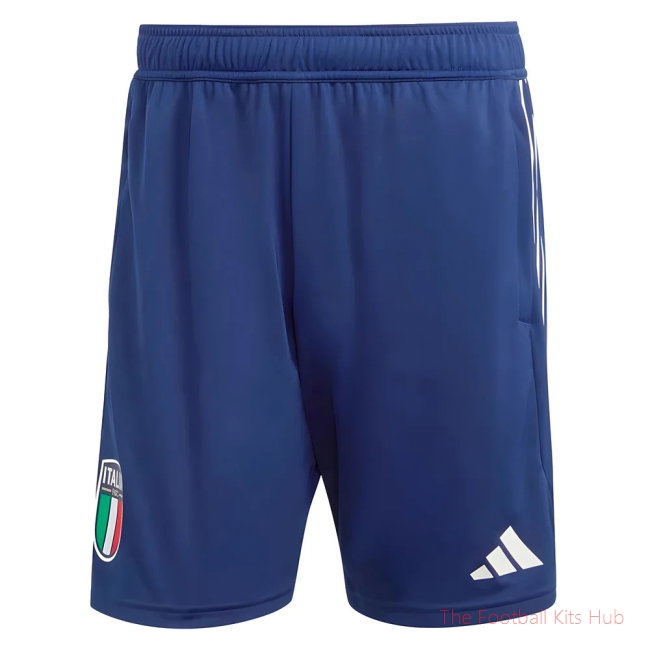 2023-2024 Italy Training Shorts (Dark Blue)