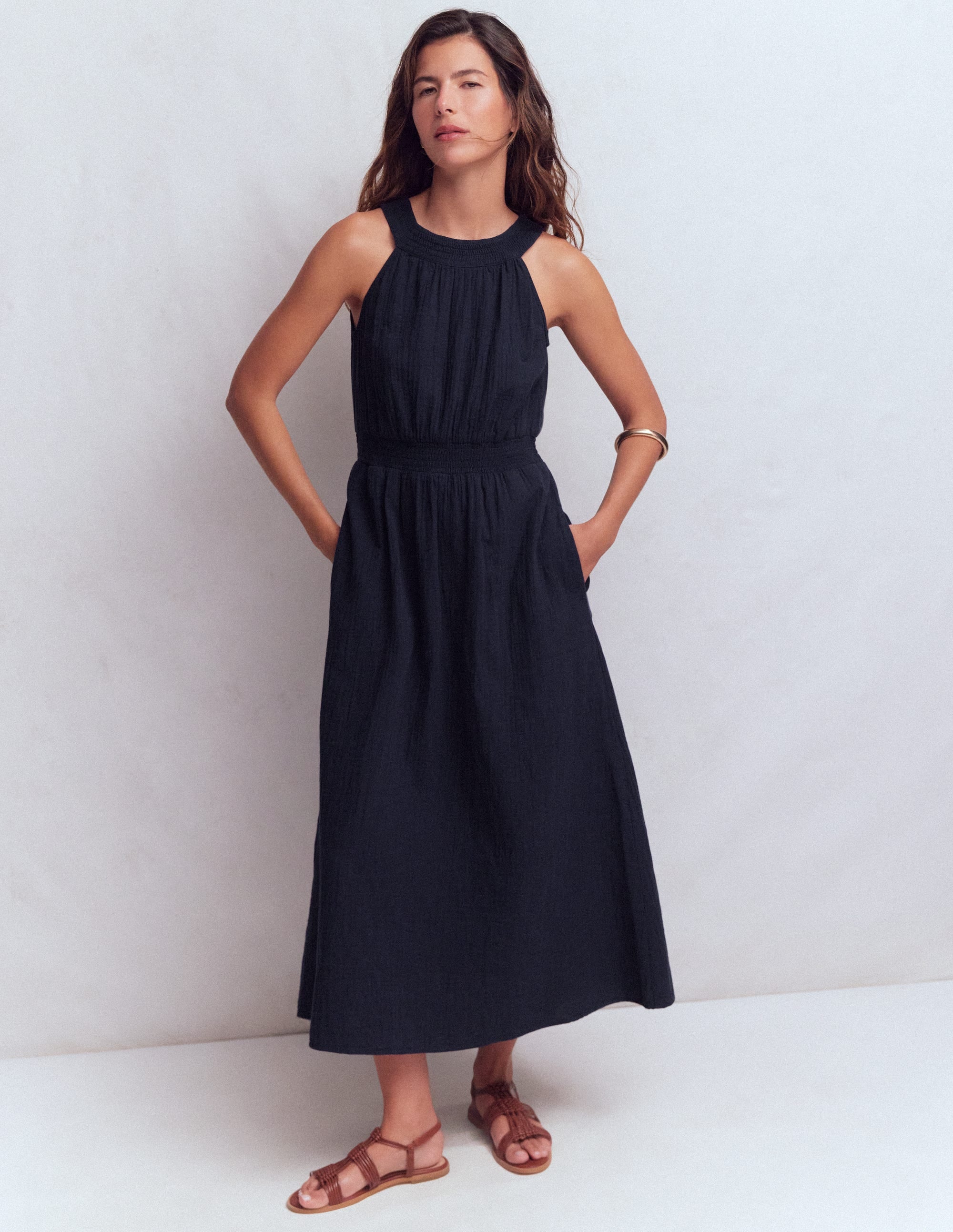 Daphne Double Cloth Dress
