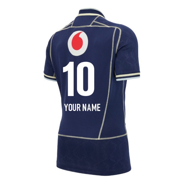 [DDJ] 2026 2027 Scotland Rugby Poly Shirt Name) Home Replica Kit (Womens) (Your