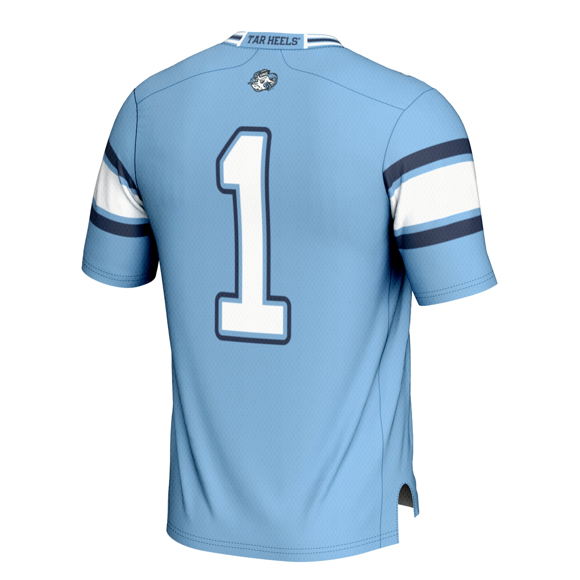 Youth Carolina Blue North Carolina Tar Heels #1 Football Jersey
