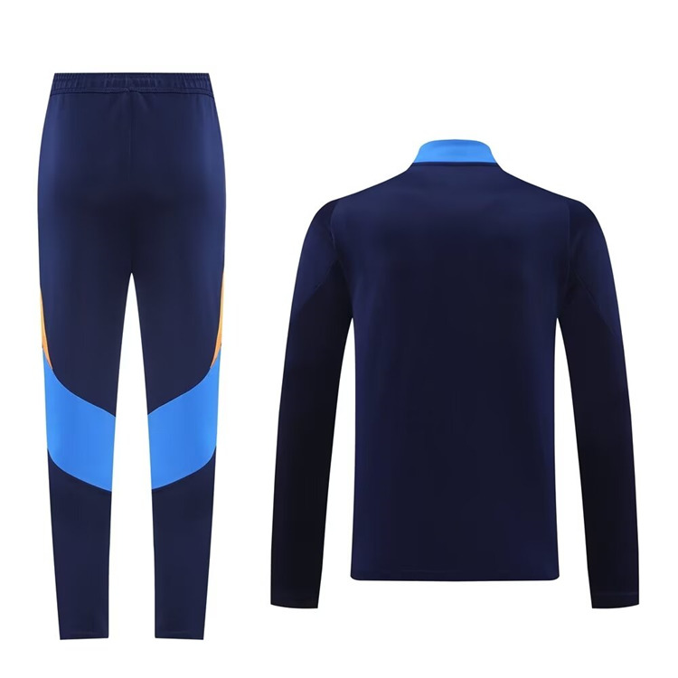 Authentic Official Breathable 2425 Juventus Blue Jacket