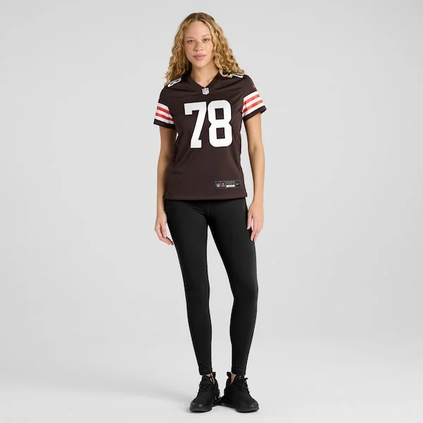 None Game NFL Jersey - Brown | Official Football Apparel | NFL Footbal