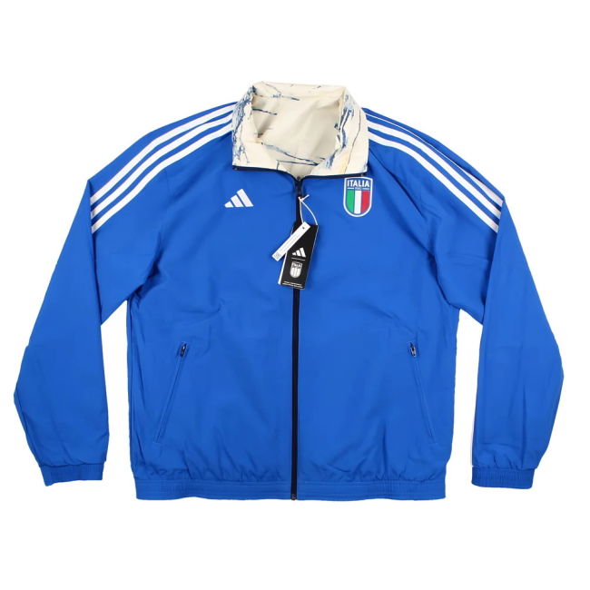 2023-2024 Italy Anthem Jacket (Blue) - Ladies Oranje Performance