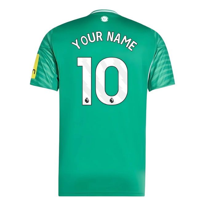 2025-2026 Newcastle Away Jersey (Your Name)