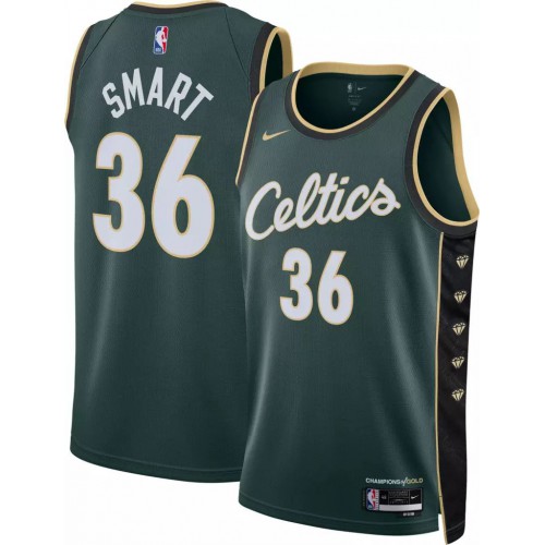 Nike Boston Celtics #36 Celtics Jersey - Durable Fabric Game Day Wear