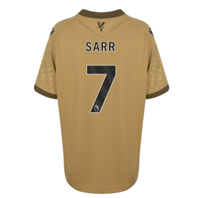 Crystal Palace Crystal Palace Third Shirt Kids Sarr #7 Match Quali...