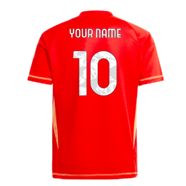 2024-2025 Juventus Home Great Deal Shirt (Kids) (Red) Lightweight