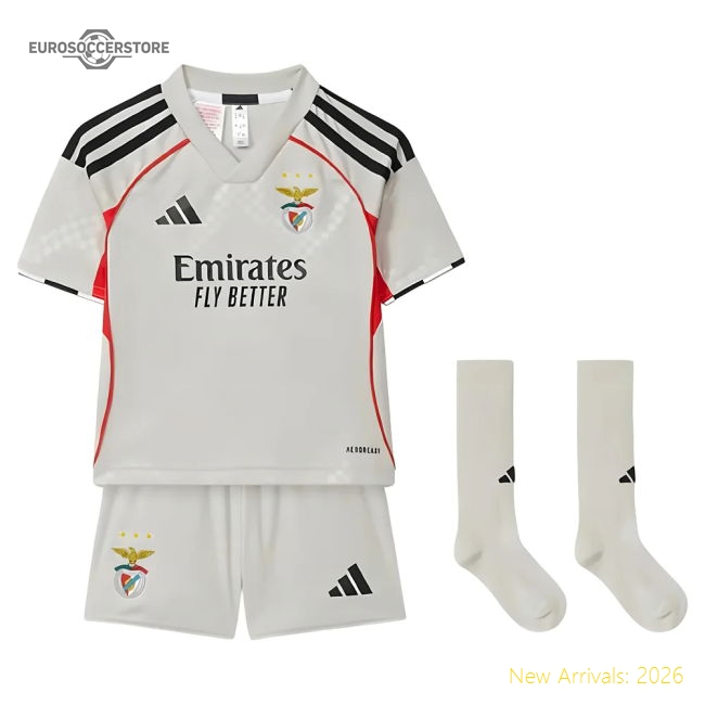 2025-2026 Benfica Away Mini Kit