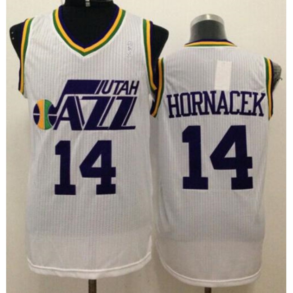 Professional Grade Men's Jazz #14 Jeff White Basketball Jersey