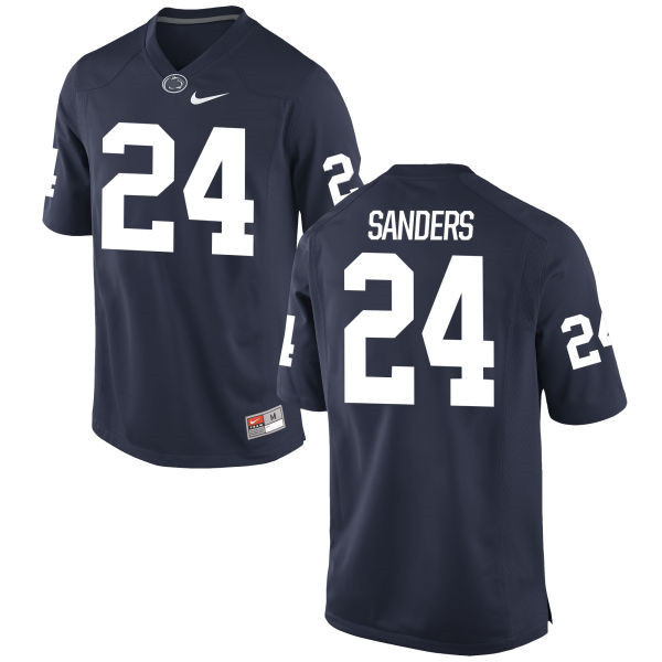 Men's None Blue 2024 performance Miles Sanders #24 authentic Jersey