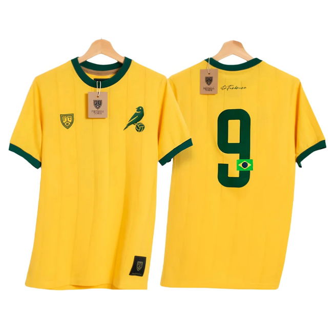 Soccer Brazil Ronaldo Tribute O Fenomeno Football Shirt