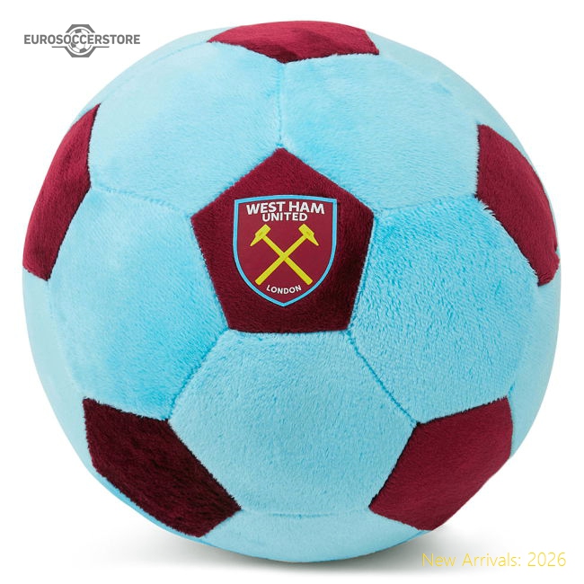 West Ham United Fc Plush Football - Official Edition - Collectors Item