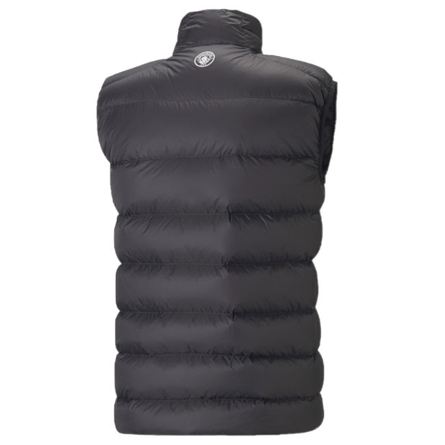 Adult 2021-2022 Man City Casuals Down Vest (Black)