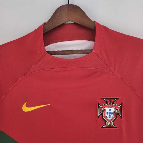 Authentic 2022 Portugal Jersey Home World Cup With Vintage Design -