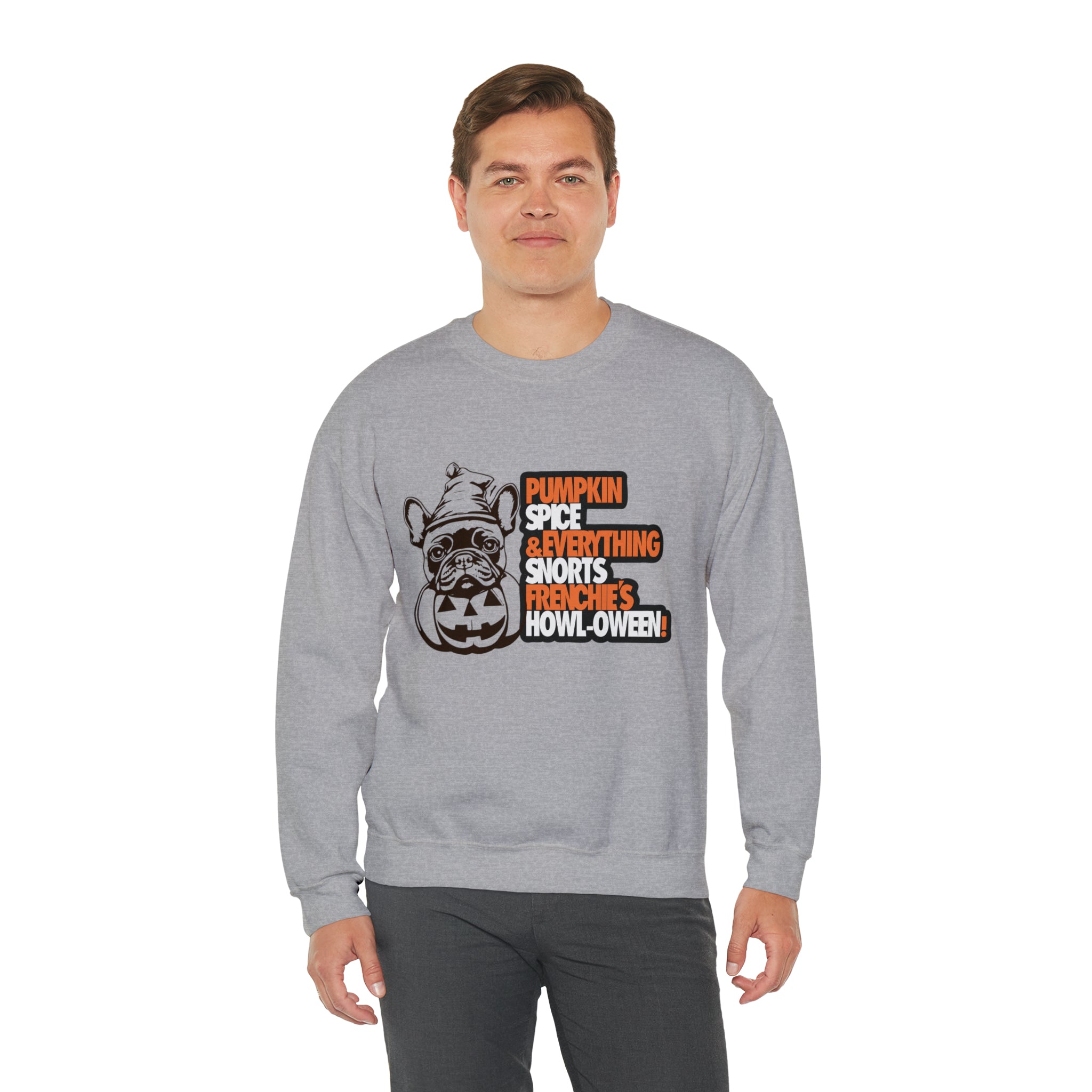 Minimal-Aesthetic Pumpkin Spice Halloween Unisex Sweatshirt for Everyday