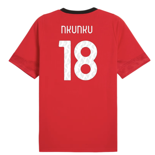 Nkunku 18 AC Milan Senior Team Pro Level Training Pro Level Shirt