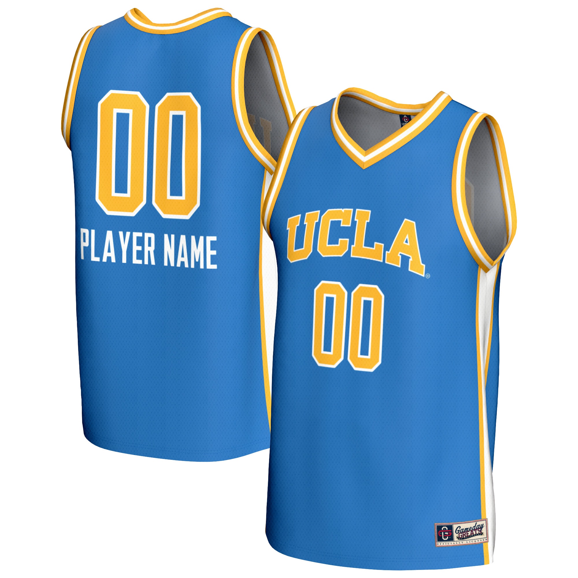 [NJP] UCLA Bruins GameDay Greats NIL Pick-A-Player Lightweight Collegiate Women's Basketball Fashion Jersey - Blue
