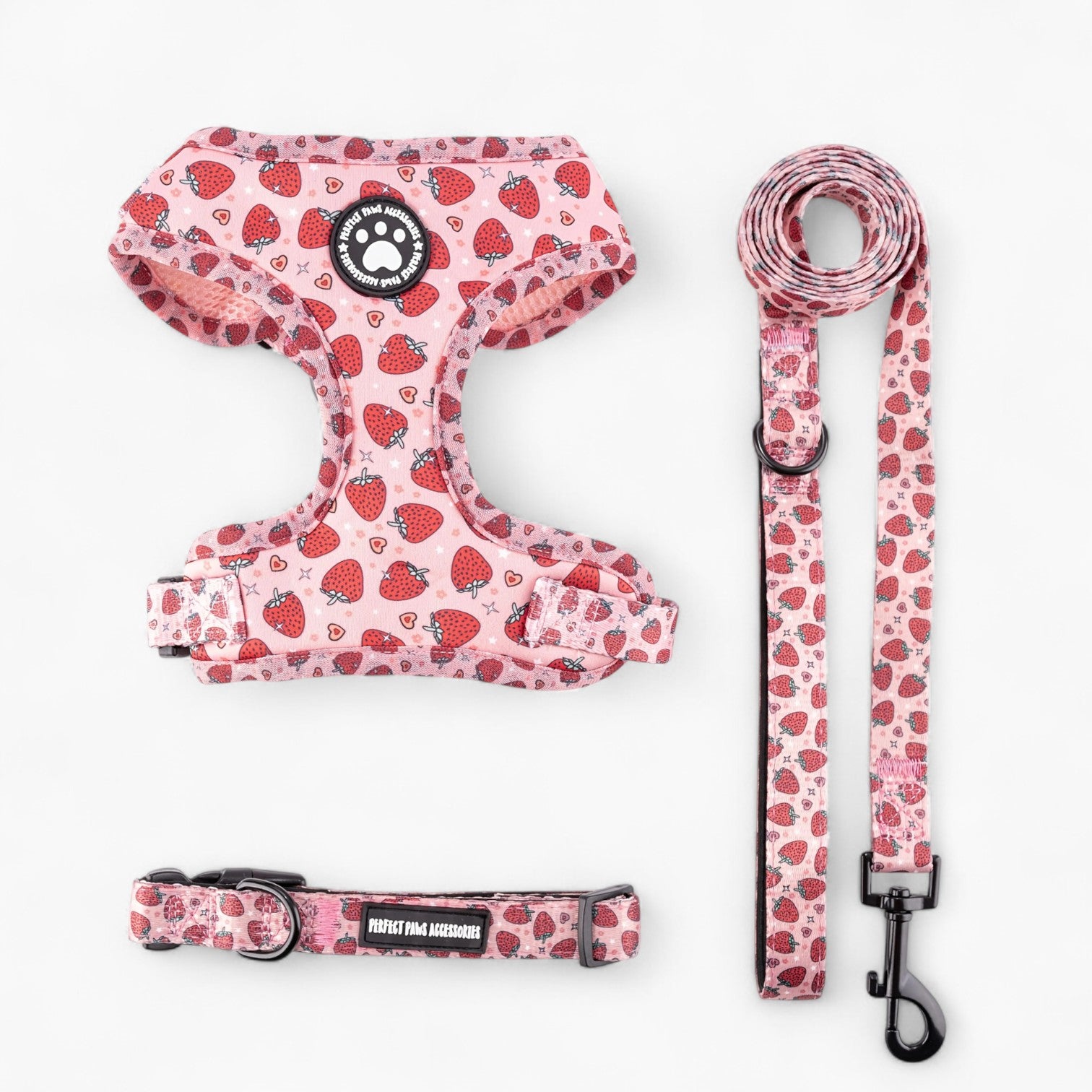 Frenchie Harness Set – No-pull Harness Leash Collar Combo Summer Wear