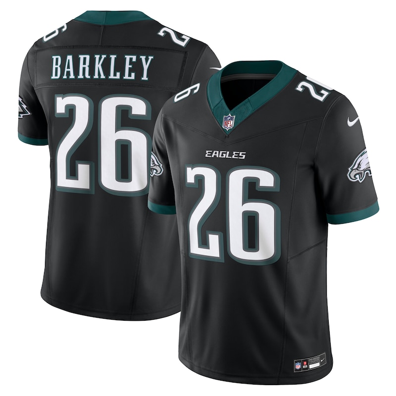 None Saquon Barkley PHI Eagles Vintage Affordable Jersey Football Appa
