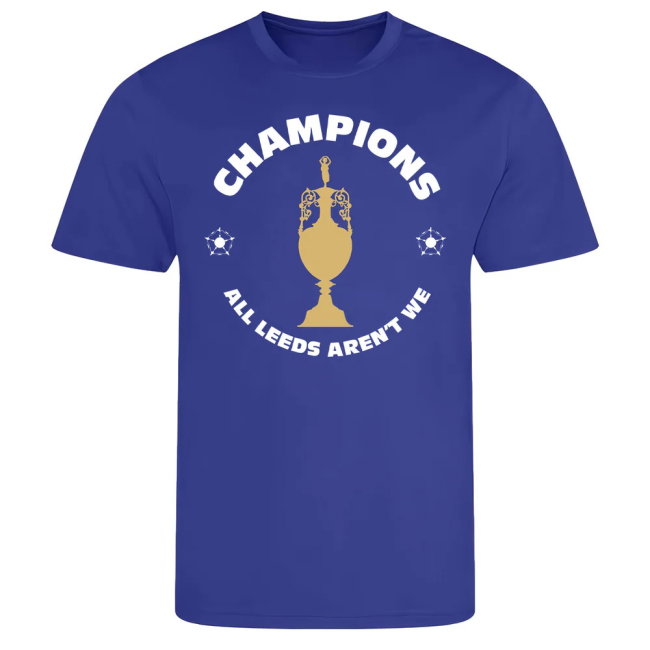 All Leeds Aren\'t We Champions supporter T-Shirt (Unisex
