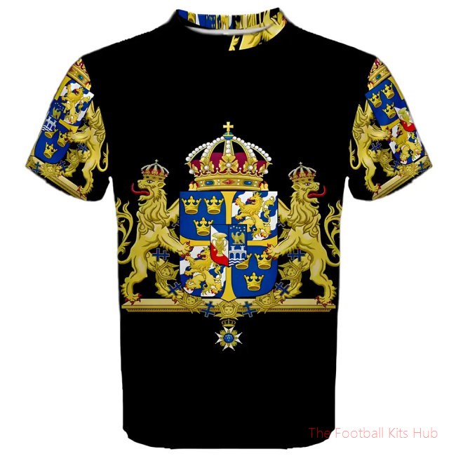 Sweden Coat of Arms Sublimated Sports Jersey