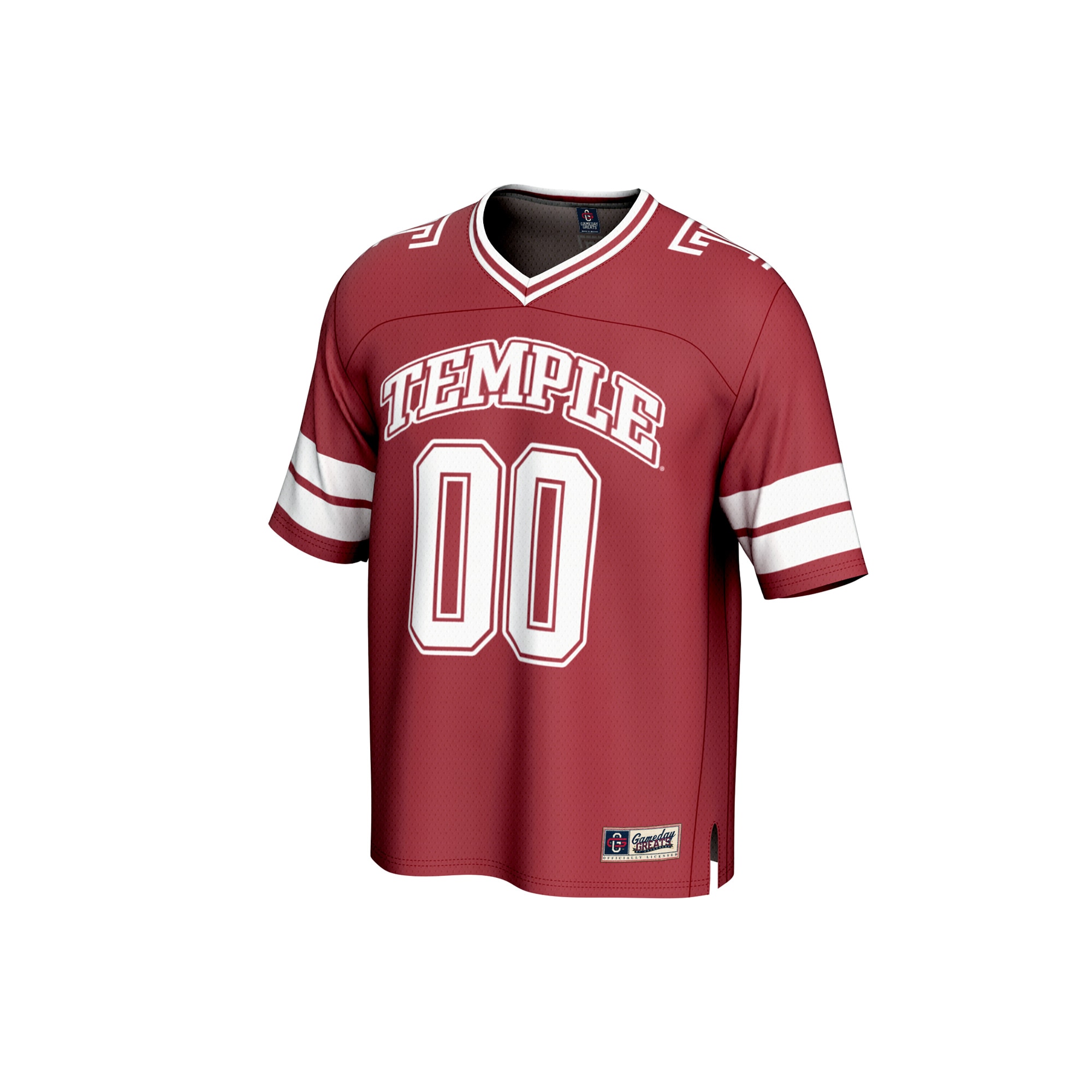 Temple Owls GameDay Greats Youth NIL Pick-A-Player Football Fashion Jersey - Cherry