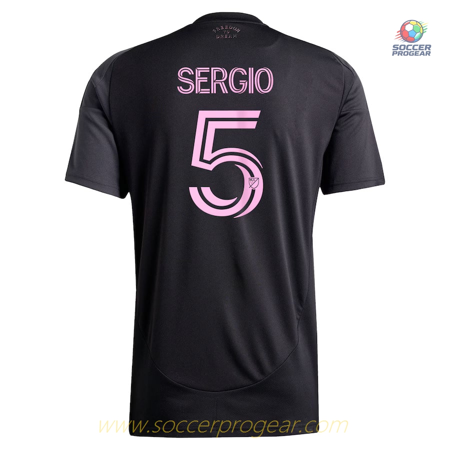 Inter Miami Away Football Jersey 2025 Sergio Busquets