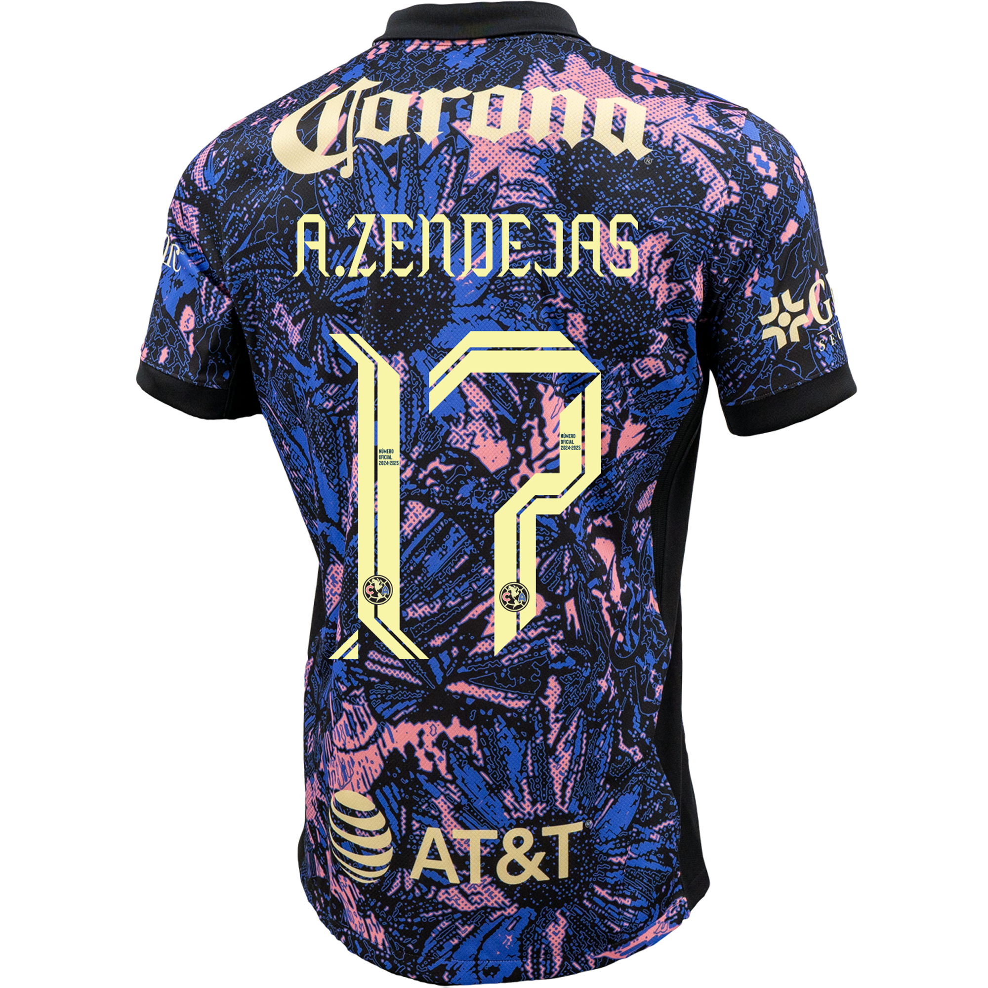 Club America Zendejas 2024-2025 UCL Third Jersey – Authentic Shirt