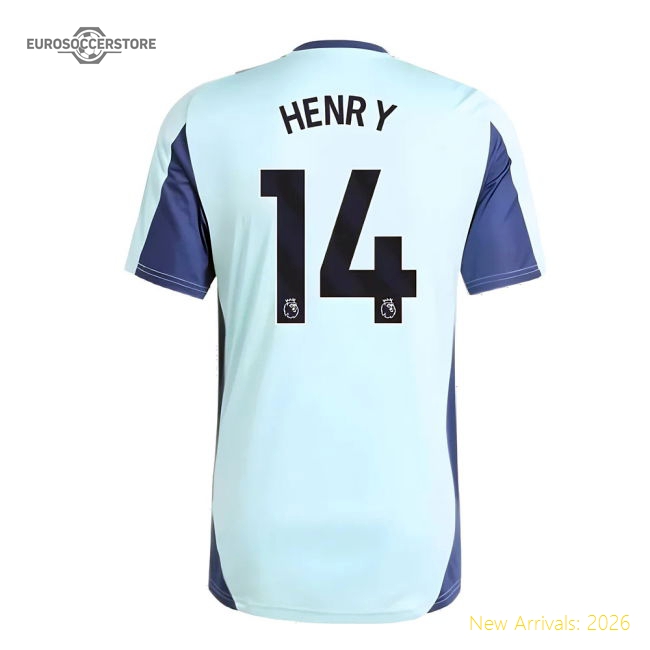 Arsenal 2024-2025 Training Jersey (Clear Aqua) (Henry 14)