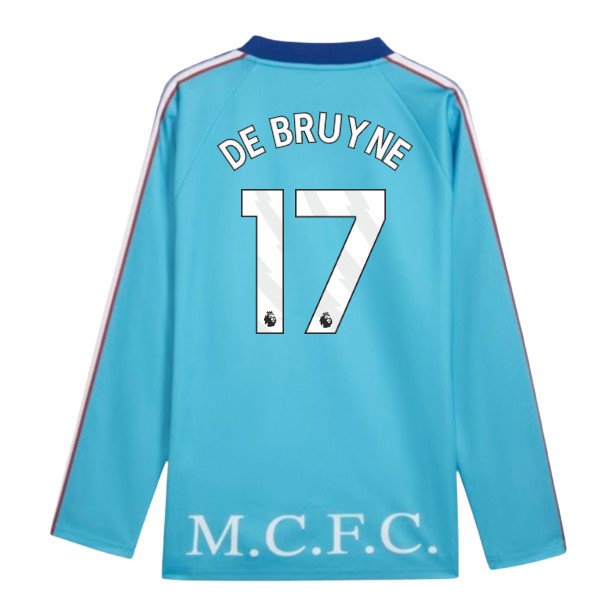 [VFJ] 2026-2027 Man City KING Jersey LS (Blue) (De Bruyne 17)