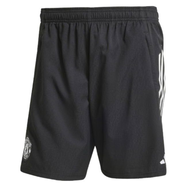 2025-2026 Man Utd Downtime Shorts (Black)