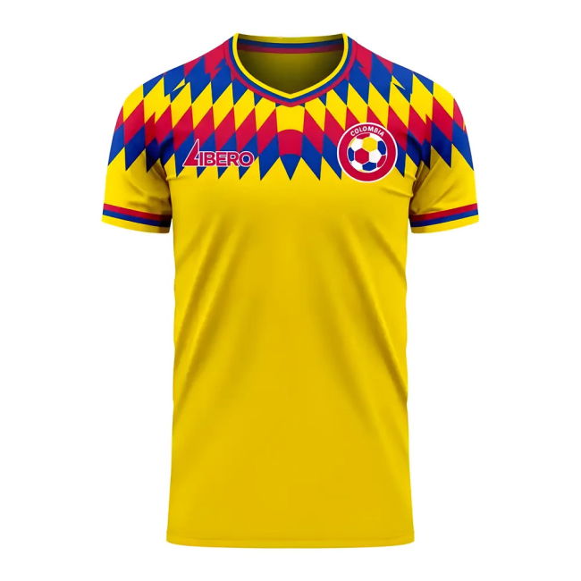 Football Colombia 2025-2026 Home Concept Football Kit (Libero)