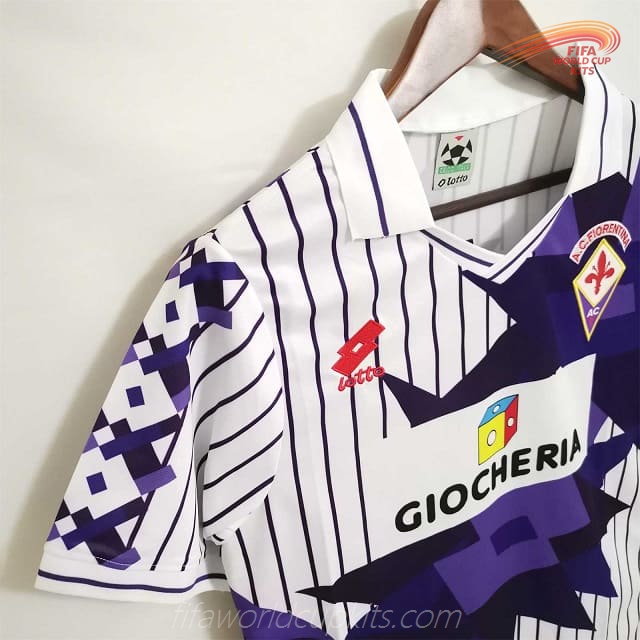 91 to 92 Fiorentina Road Football Shirt