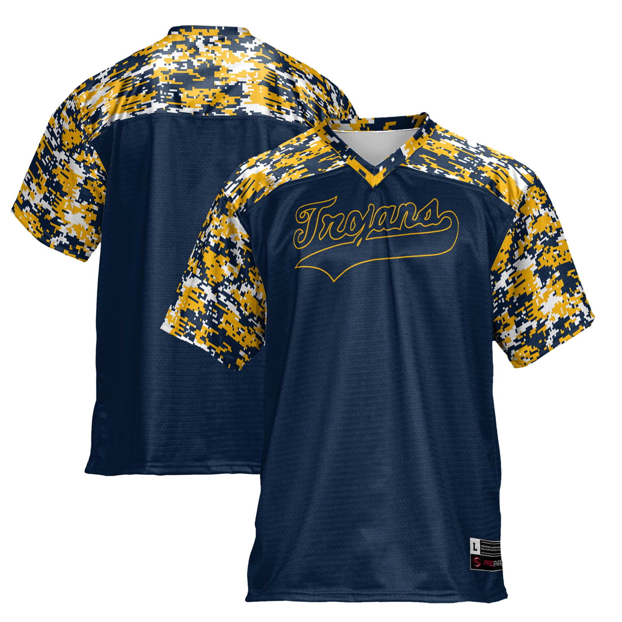 Youth Navy Central Alabama Community College Trojans Football Jersey